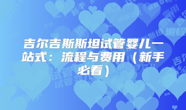 吉尔吉斯斯坦试管婴儿一站式：流程与费用（新手必看）
